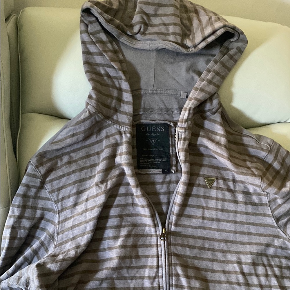 Guess Striped Hoodie